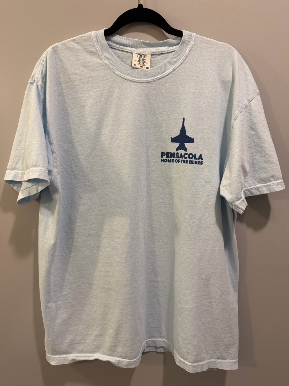 Comfort Colors Pensacola 'Home of the Blues' Tee Blue Size XL